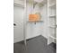 Large walk-in closet with double hanging rods and shelving at 1262 N Stuart St # 2, Denver, CO 80204