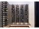 Custom wine cellar with ample space for wine bottles at 245 Fairways Dr, Breckenridge, CO 80424
