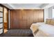 Bedroom with large closet and view into bathroom at 1133 14Th St # 2620, Denver, CO 80202