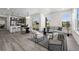 Open living space with modern furniture and lots of natural light at 18633 Stroh Rd # 1-204, Parker, CO 80134