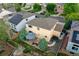 Backyard with gazebo, trampoline, and large yard space at 5724 S Bahama W Cir, Aurora, CO 80015