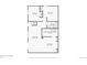 Basement floor plan with bedrooms, bathroom, game room, and laundry at 6763 Deer Path, Evergreen, CO 80439