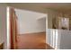 Open living area with hardwood floors and natural light at 1050 S Monaco Pkwy # 88, Denver, CO 80224
