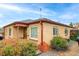 Brick home with a landscaped yard and solar panels at 2862 N Monroe St, Denver, CO 80205