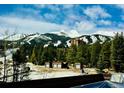 Scenic view of snow capped mountains and ski resort at 535 S Park Ave # 206, Breckenridge, CO 80424