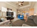 Open concept living room and kitchen area at 6280 Indian Paintbrush St, Frederick, CO 80530