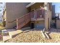 Exterior view of townhouse entrance with stairs at 5300 E Cherry Creek South Dr # 905, Denver, CO 80246