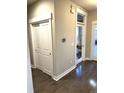 White closet and hardwood floors in entryway at 1179 S Sherman St, Denver, CO 80210