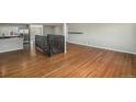 Hardwood floors and open concept living space at 3092 S Kearney St, Denver, CO 80222