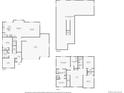 Two-story home floor plan with a finished basement, multiple bedrooms and bathrooms at 3362 N Highlands Creek Pkwy, Aurora, CO 80019