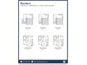 Floor plans showcasing various options for a 2-3 bedroom home at 1224 Sugarloaf Ln, Erie, CO 80516