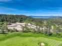 Aerial view of lots and golf course at 1083 Golf Estates Pt, Castle Rock, CO 80108