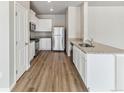 Kitchen with stainless steel appliances at 2144 Alyssa St, Fort Lupton, CO 80621