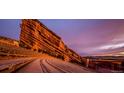 Red Rocks Amphitheater at sunset, stunning natural rock formation at 2904 S Poppy St, Morrison, CO 80465