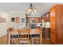 Cozy dining area adjacent to the updated kitchen at 9335 E Center Ave # 11A, Denver, CO 80247