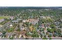 Aerial view of property and surrounding neighborhood at 6685 E Exposition Ave, Denver, CO 80224