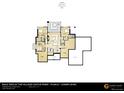 Lower level floor plan featuring bedrooms, a recreational area, and unfinished spaces at 6178 Oxford Peak Ln, Castle Rock, CO 80108