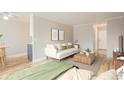 Studio apartment with living room and small kitchen at 969 S Pearl St # 204, Denver, CO 80209