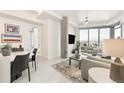 Open concept living and dining area with modern decor at 4200 W 17Th Ave # 618, Denver, CO 80204