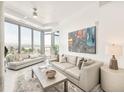 Spacious living room with large windows and city views at 4200 W 17Th Ave # 618, Denver, CO 80204