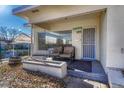 Inviting front porch with seating area at 2031 Meade St, Denver, CO 80211