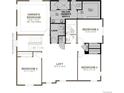 Upper floor plan featuring spacious owner's suite and loft at 3803 N Elk St, Aurora, CO 80019