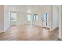 Bright and spacious living room with hardwood floors at 1250 S Algonquian St, Aurora, CO 80018