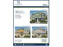 Three exterior elevations of the Shire model home at , Aurora, CO 80019