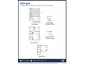 Floorplan of the Albright model home at , Commerce City, CO 80022