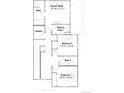 Upper floor plan featuring owner's suite, two bedrooms, and laundry at 15267 Fillmore St, Thornton, CO 80602