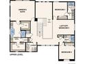 Upper level floor plan with owner's suite, 3 bedrooms, and laundry room at 2561 Lupton Ln, Lafayette, CO 80026