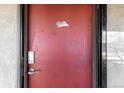 Exterior apartment entry door with keyless entry at 1021 Carr St # 22, Lakewood, CO 80214