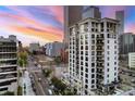 High-rise residential building in the city, showcasing its location and surroundings at 1827 N Grant St # 1000, Denver, CO 80203