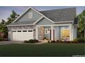 Modern craftsman style home with stone accents and two car garage at 307 Josef Cir, Fort Lupton, CO 80621