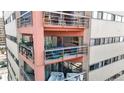 Condo balcony featuring ample space for relaxing and entertaining at 100 Park W Ave # 608, Denver, CO 80205