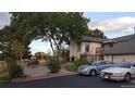 Patio area with seating, grill, and landscaping at 6803 S Liverpool St, Centennial, CO 80016