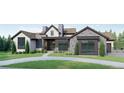 Elegant home with large windows and landscaping at 6192 Oxford Peak Ln, Castle Rock, CO 80108