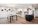 Modern kitchen with granite countertops and stainless steel appliances at 3131 E Alameda Ave # 1107, Denver, CO 80209