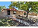 Ranch home with walkway and mature tree at 7886 Cyd Dr, Denver, CO 80221