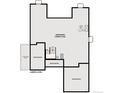 Lower level floor plan, partially unfinished with potential for future bedrooms and bathrooms at 1737 Marlowe E Cir, Erie, CO 80516