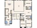 Upper level floor plan with owner's suite, three bedrooms, loft, and laundry at 1737 Marlowe E Cir, Erie, CO 80516