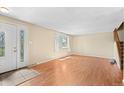 Spacious living room featuring laminate floors at 3061 W 92Nd Ave # 5C, Westminster, CO 80031
