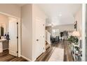 Bright and spacious entryway with view to living room at 877 Twining Ave, Brighton, CO 80601