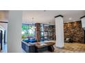 Condo lobby with comfortable seating and large windows at 1020 15Th St # 40M, Denver, CO 80202