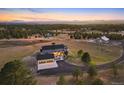 Expansive property with a house and surrounding landscape at 5740 Flintwood Rd, Parker, CO 80134