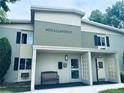 Building features clean lines and landscaping at 600 S Clinton, Denver, CO 80247
