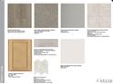 Displaying various material samples, including flooring, tiles, countertops, and cabinets at 16514 W 93Rd Way, Arvada, CO 80007
