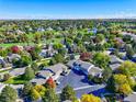 Aerial of neighborhood with golf course nearby at 11575 Decatur St # B, Westminster, CO 80234