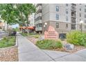 Entrance to Mountain Shadows Condominiums at 2 Adams Street at 2 Adams St # 1204, Denver, CO 80206