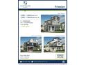 Three exterior elevation options for a new home construction at , Aurora, CO 80019